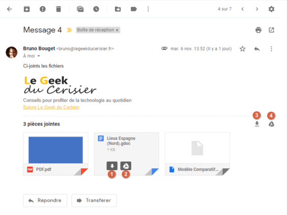 Prise en main et utilisation de Gmail, la messagerie email de Google